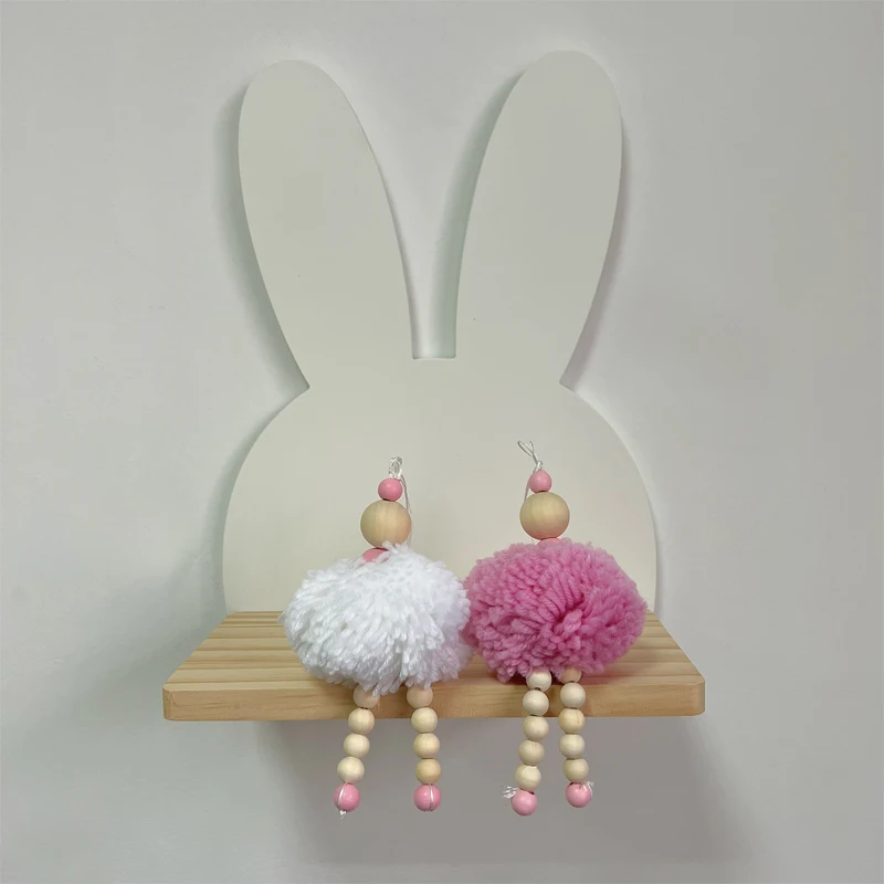 Настенные украшения в скандинавском стиле розовые для балерины девушек спальни