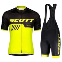 outdoor men pro bicycle team 2021 short sleeve cycling jersey summer breathable cycling clothing sets maillot ciclismo