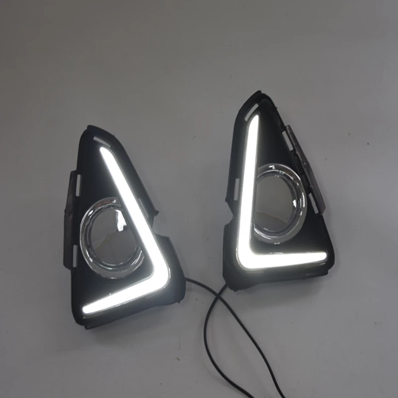 Светодиодный дневный ходовой светильник DRL противотуманная фара 12В