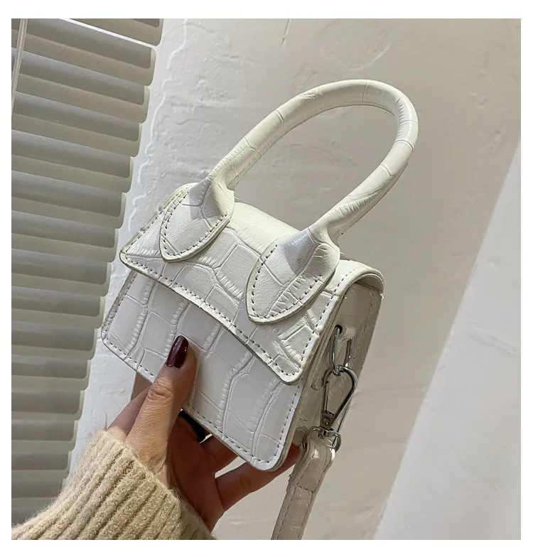 

Mini Bag for Women 2021 Small Handbag Luxury Designers Fashion Crossbody Clamshell Tote Bag