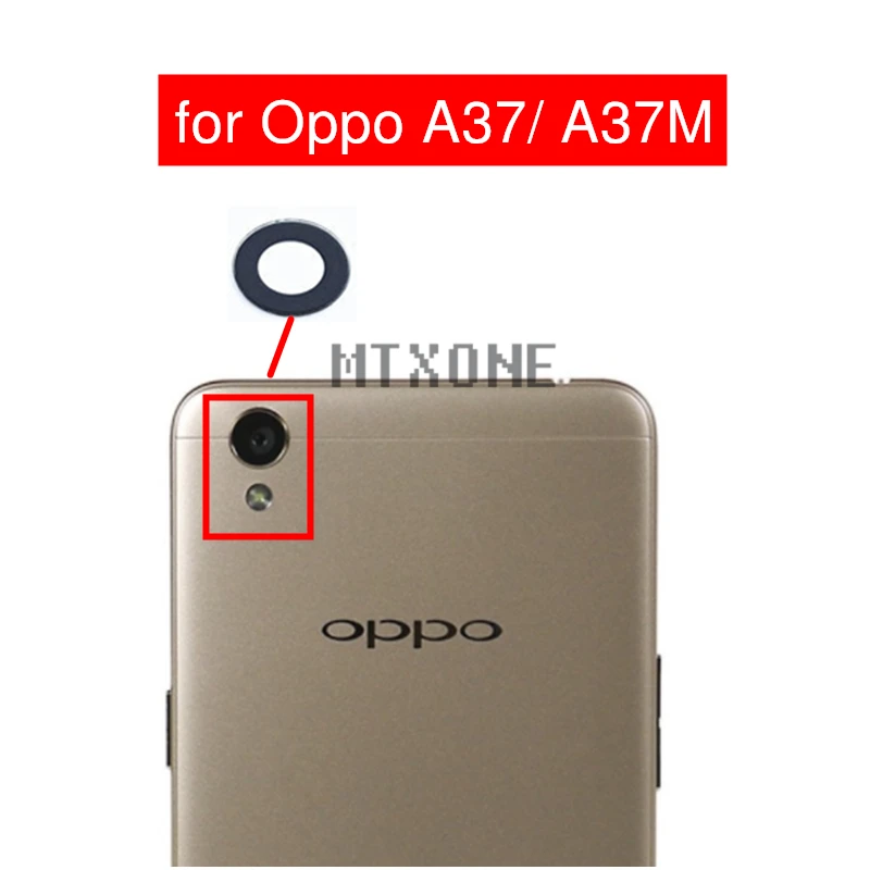 2 шт. для задней камеры oppo A37/ A37M стеклянный объектив стекло с клеем 3M запасные