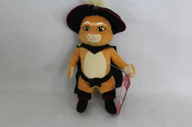 Мягкие мягкие плюшевые ботинки Шрек кота 32 см|puss in boots|puss boots plushpuss toys |