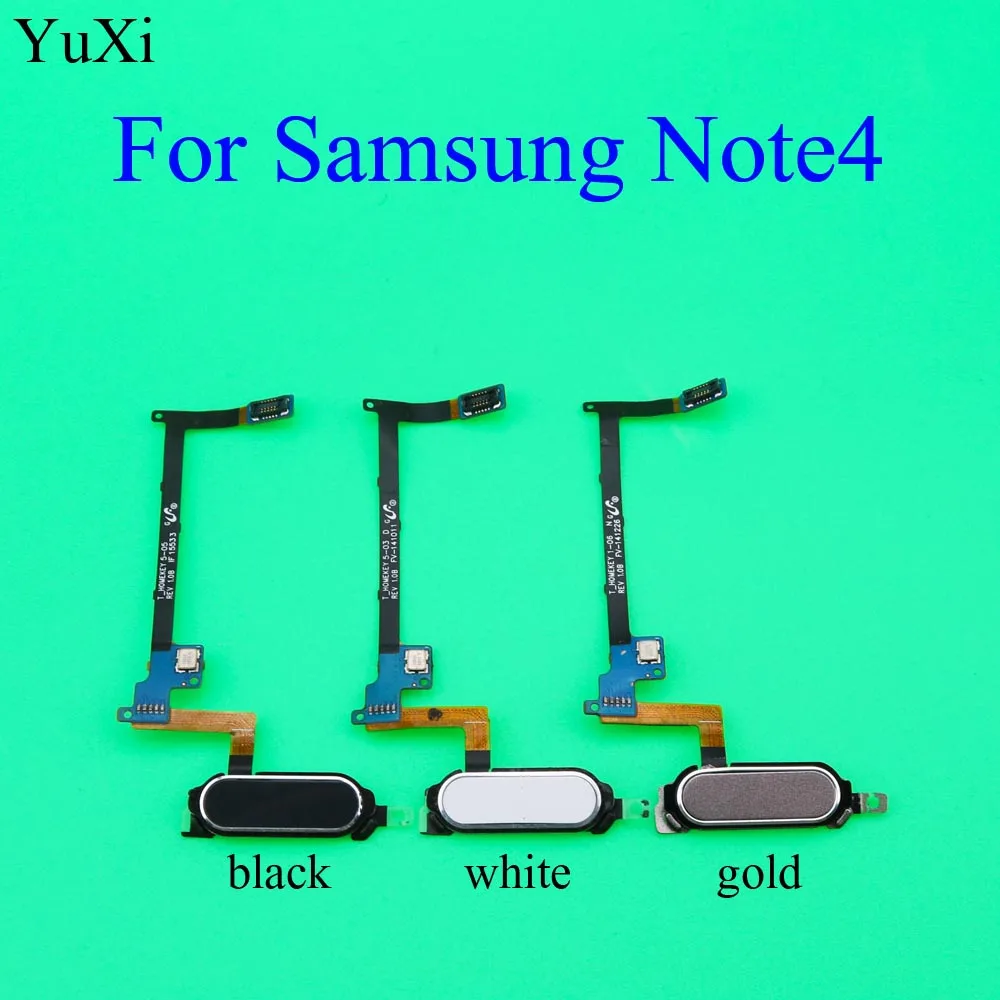 

YuXi For Samsung Galaxy note 4/Note4 Fingerprint Sensor Scanner Flex Cable Home Button Return Key
