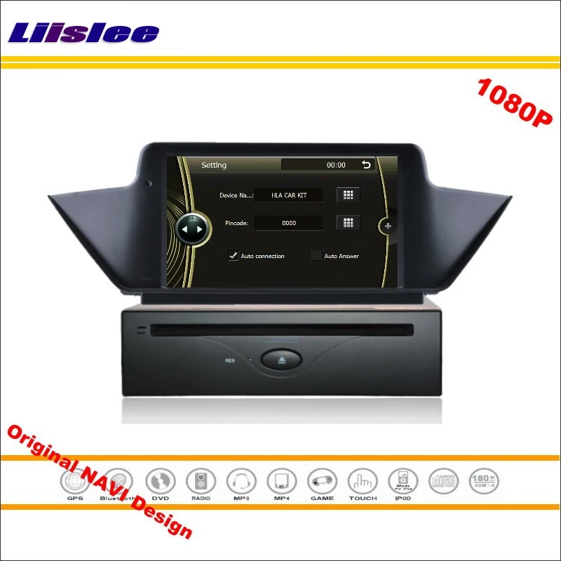 Для BMW X1 E84 2009 ~ 2013 автомобильное стерео радио CD DVD плеер GPS навигация 1080P HD экранная