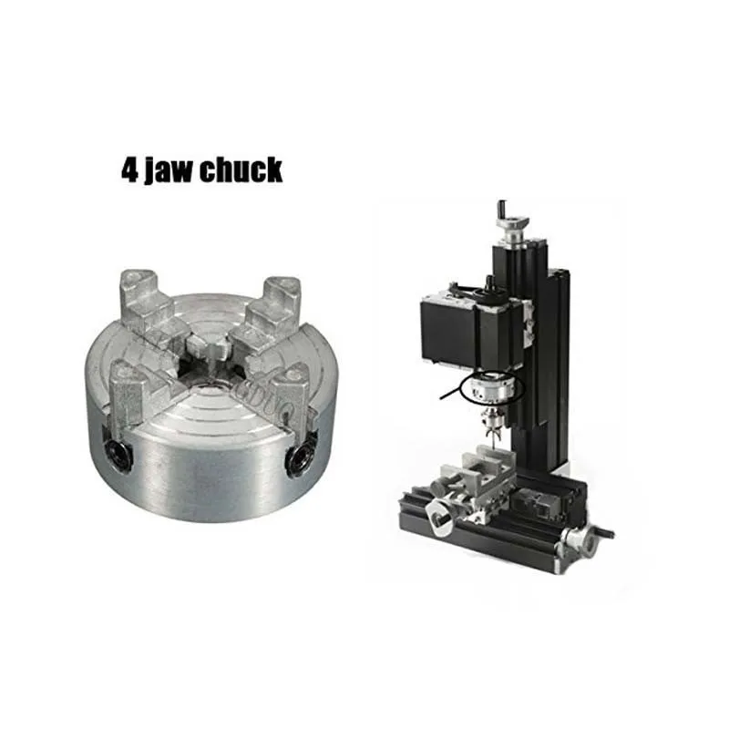 

Four 4 Jaw Chuck Z011A For Metal Mini Lathe M12x1mm Threaded Back Mini Collet Mini Collet Lathe Accessory Fast Shipping