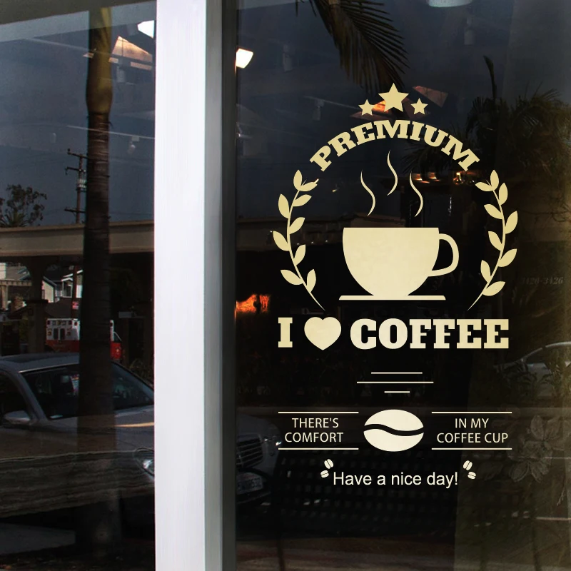 Молоко чай кофе магазин кафе мороженое хлеб торт кухня стены искусства стикеры