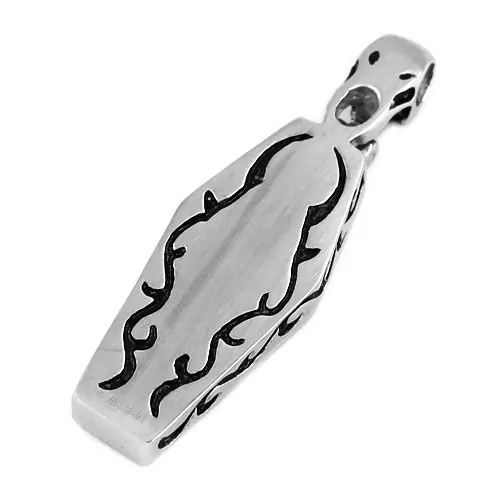 Крест гробы череп человеческая Модель Подвеска из нержавеющей стали ювелирные