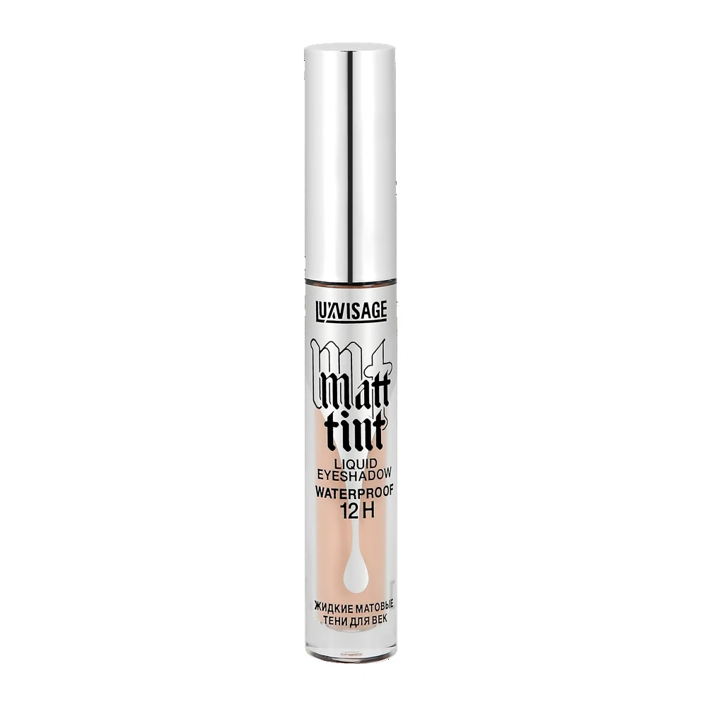 Тени для век LUXVISAGE MATT TINT LIQUID EYESHADOW WATERPROOF 12H жидкие матовые |
