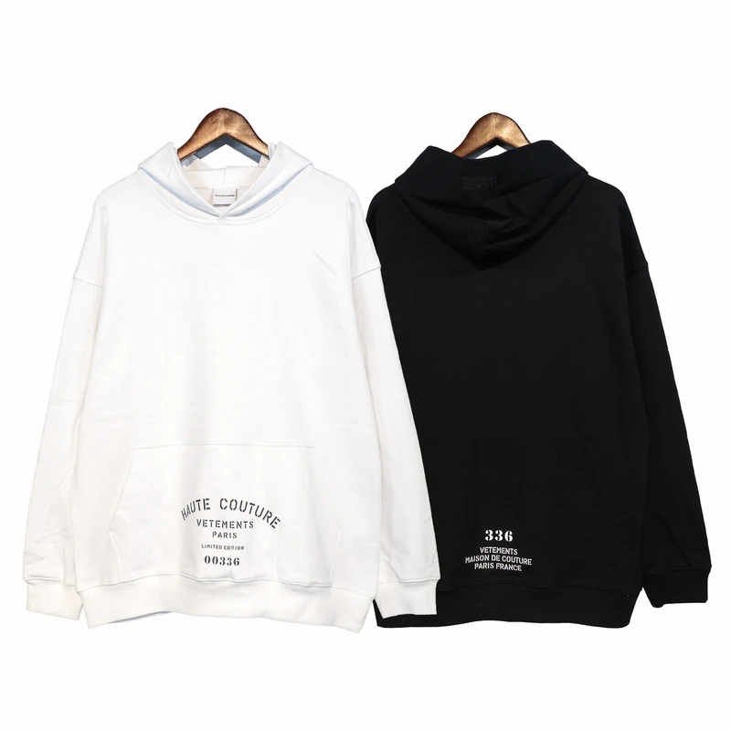 

Толстовка Мужская/Женская хлопковая с принтом логотипа Парижа, в стиле оверсайз