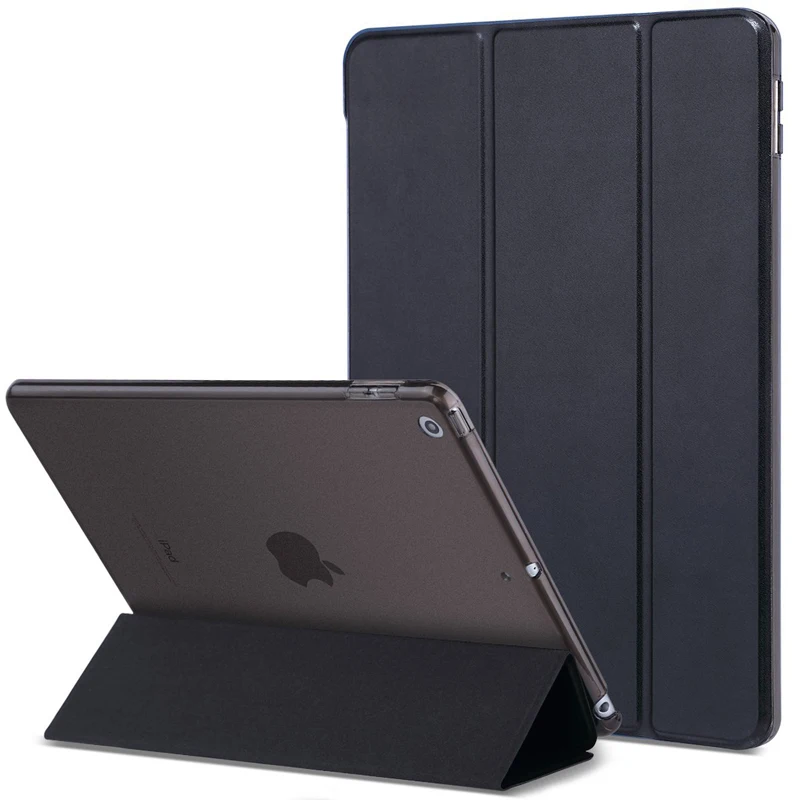 Чехол для iPad 2018 2017 9 7 6-го 5-го поколения ультра тонкий магнитный стенд PU кожаный