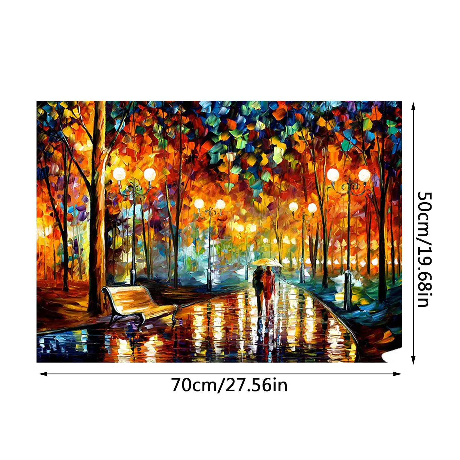 

1000PCS Landscape Jigsaw Puzzle Educational Relax Decompression Toy For Gift Spend The Boring Time Home Decoration