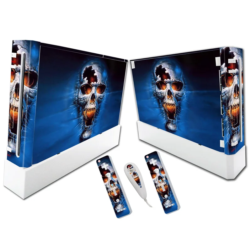 Крутой дизайн для W ii крышка консоли с пультом управления скины nasud w стикер кожи