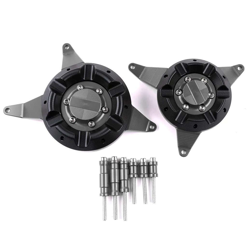 

Для KAWASAKI Ninja650 Z650 Ninja 650 2017 2018 защитный чехол рамы двигателя мотоцикла ползунок боковой обтекатель защитная накладка аксессуары