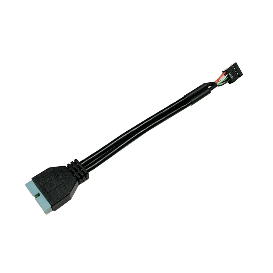20 см USB 2 0 контактный разъем мама к 3 папа кабель | Компьютеры и офис