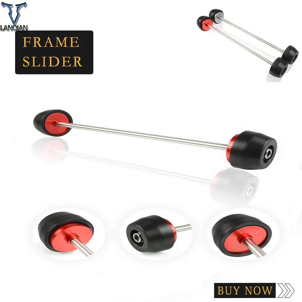 Аксессуары для мотоциклов с ЧПУ передняя ось рама Краш колодки чехол двигателя