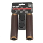 HILAND фиксатор на ручки, Ретро мягкий из искусственной кожи чехол для велосипедного руля, ручки на руль для горного велосипеда