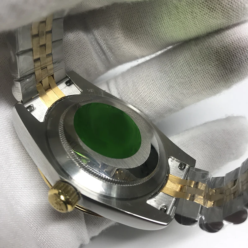 Роскошные Брендовые мужские часы 36 мм Мужские 2813 механические Автоматические