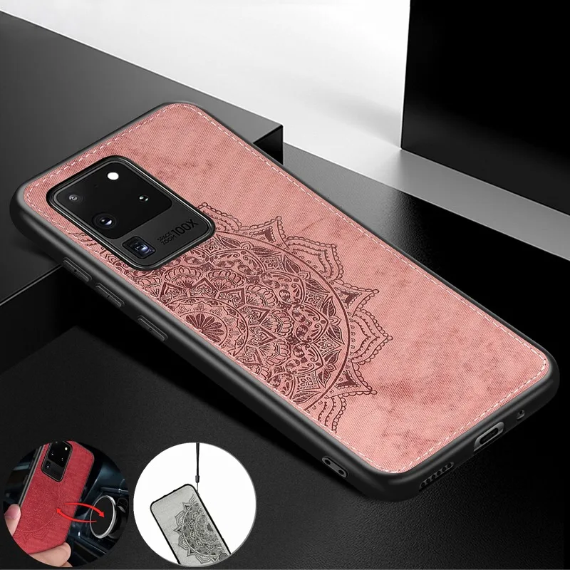 Тканевый чехол для Samsung Galaxy S20 Ultra S10 S9 S8 Note 10 Plus S7 A91 A81 A71 A51 A70 A60 A50 A40 A30 A10 S 20
