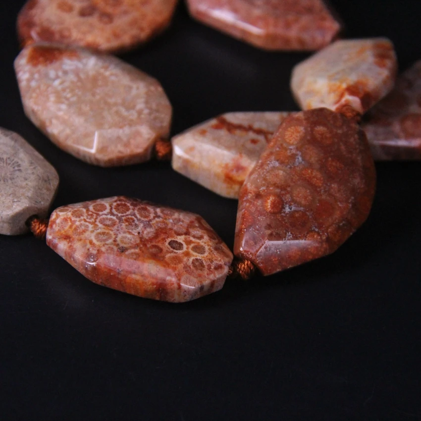 10-11 шт./нить натуральные оранжевые хризантемы искусственные бусины коралловые