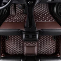 Custom Leather Car Floor Mats For Scion All Car Models For TC XA XB FR-S Car Foot Mats Auto Carpets Covers Custom Leather Car Fl