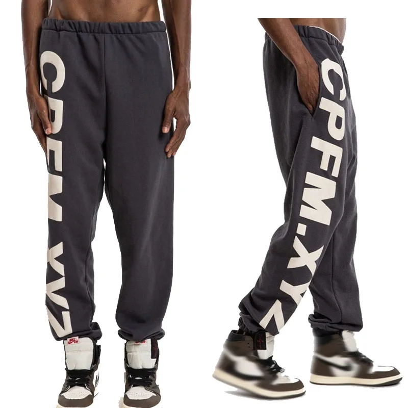 

Мужские и женские спортивные брюки Kanye West Kim Sunday Service CPFM.XYZ, высококачественные модные повседневные брюки 1:1