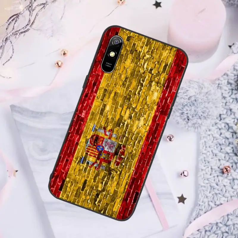 

Spain Coat of Arms Flag Phone Case For Xiaomi Mi Redmi Note 7 8 9 pro 8T 9T 9S 9A 10 Lite pro