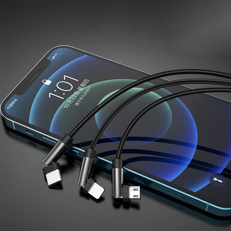 

Универсальный USB-кабель 3 в 1 со штекером Micro USB Type-C