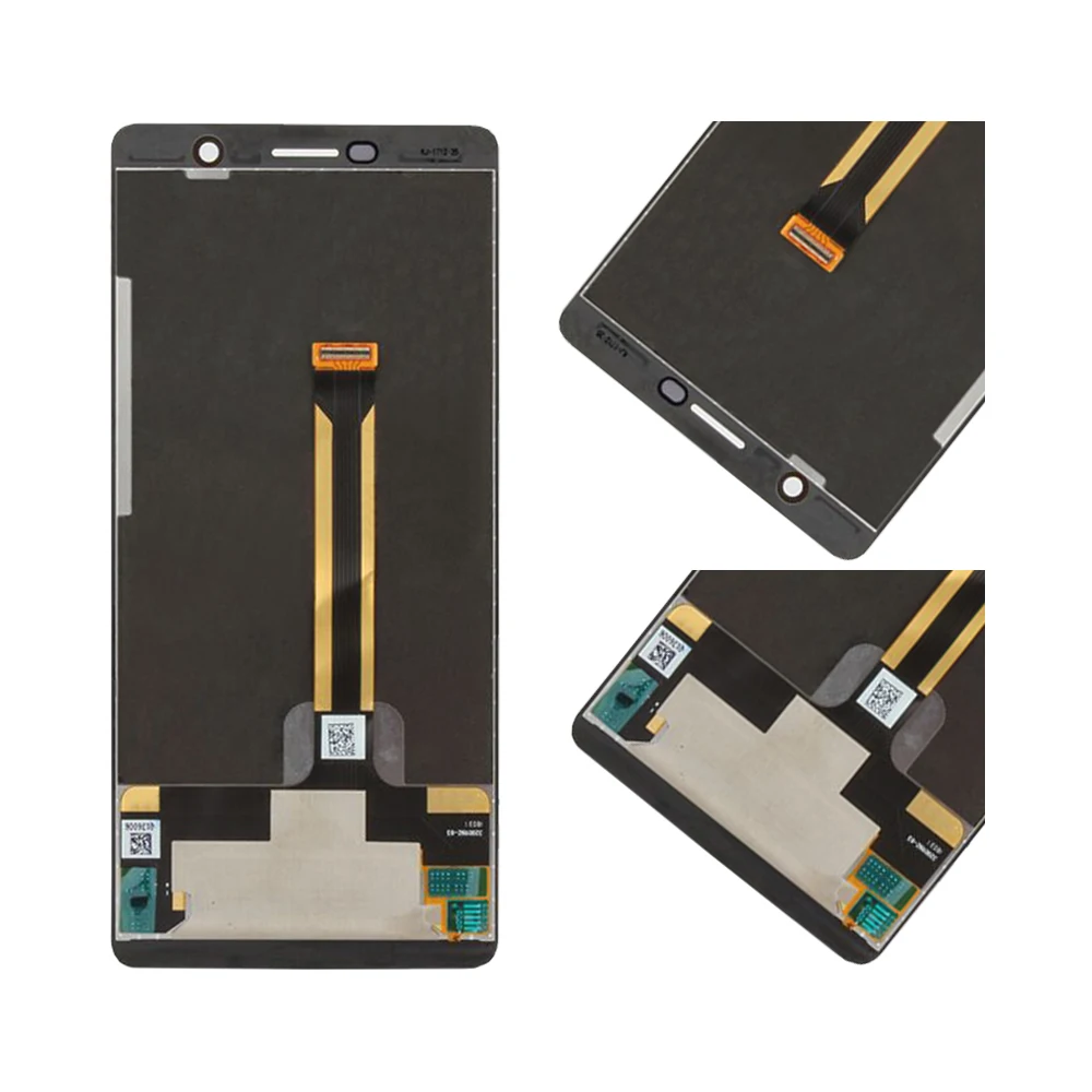 6," для NOKIA 7 Plus lcd кодирующий преобразователь сенсорного экрана в сборе для Nokia E7 Plus Замена дисплея TA-1041 TA-1046 TA-1062