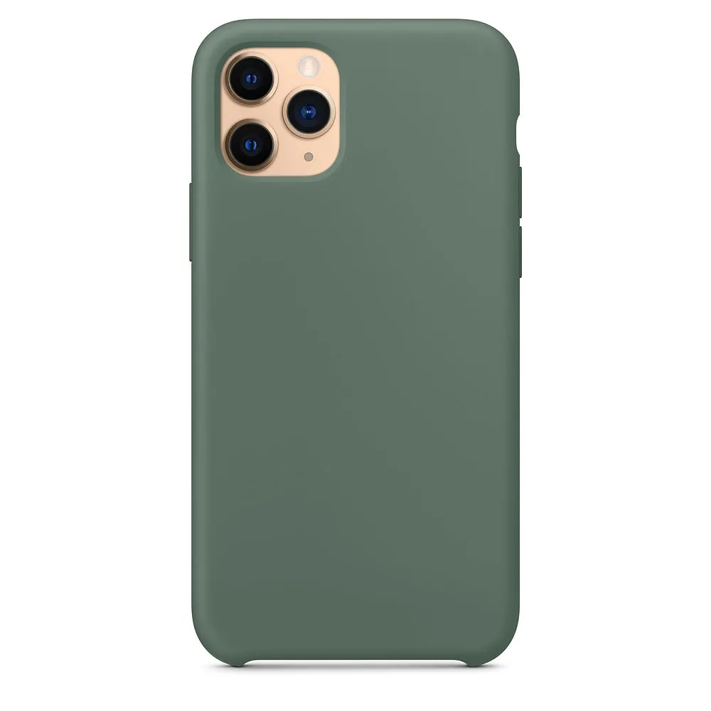 Жидкий силиконовый чехол для Apple iPhone 11 Pro Max X XS XR 8 Plus 7 6 6S телефона с оригинальным