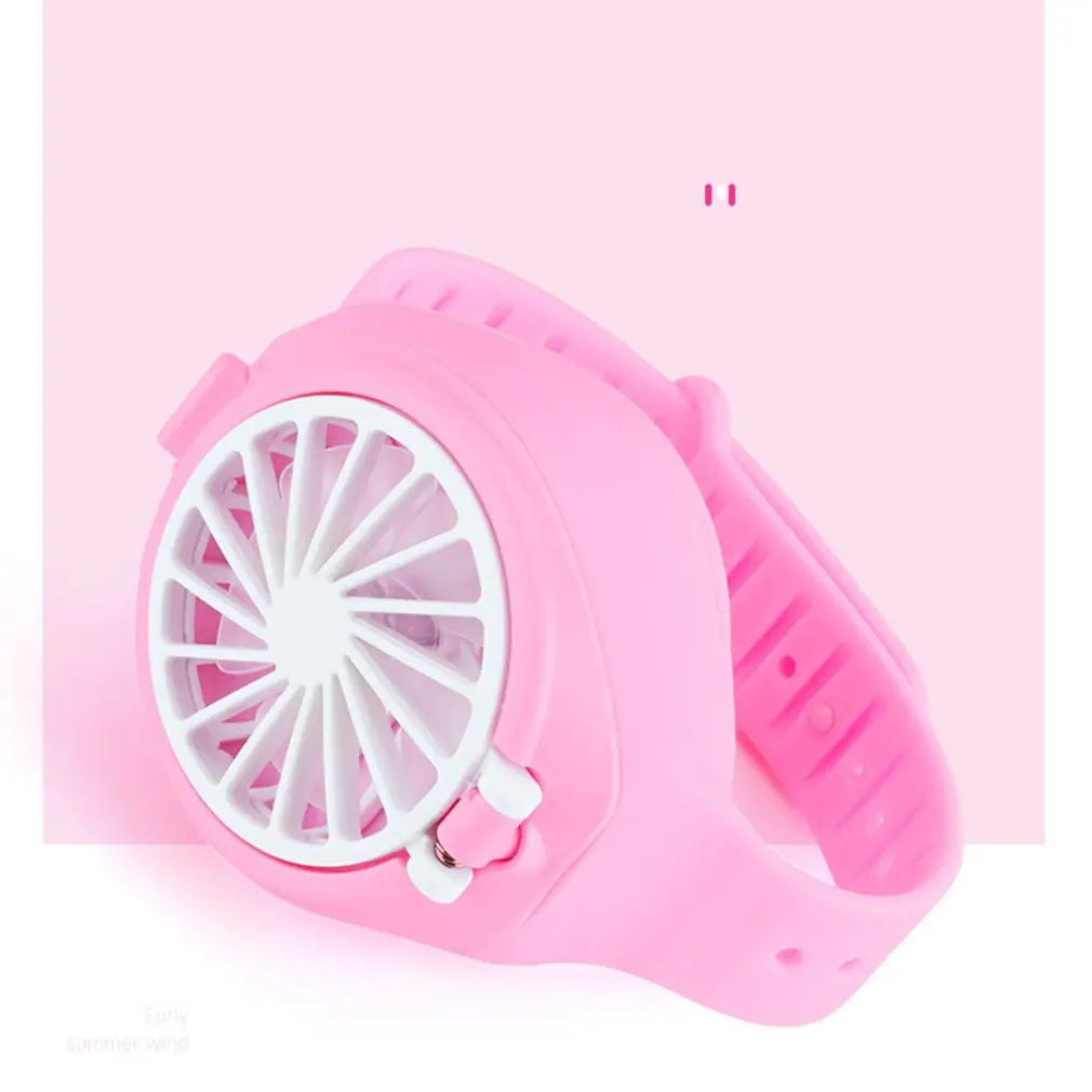 

USB Fan Watches Creative Charging Fans Portable Children Fan Practical Durable Mini Fans Student Gift