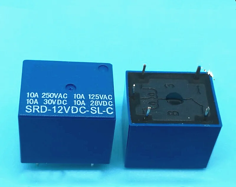 5 шт./лот SRD 12VDC SL C T73 12V контактный разъем типа печатных плат работающего на