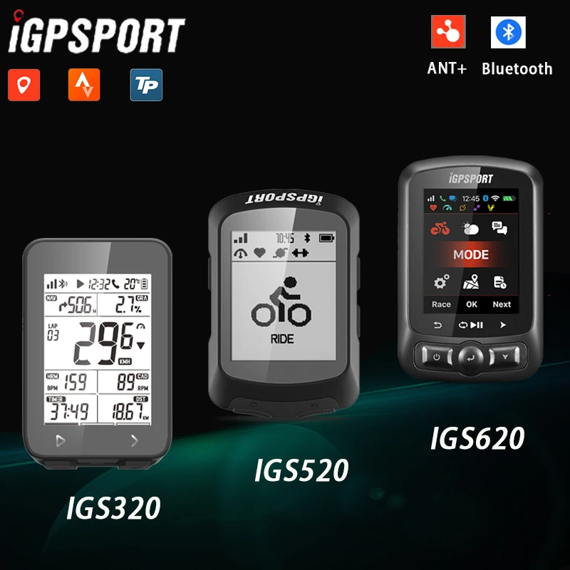 

iGPSPORT IGS620 iGS520 iGS320 GPS with ANT+ Bluethood Cycling Computer Sensors Heart Rate Monitor Cycling Bicycle Accessories