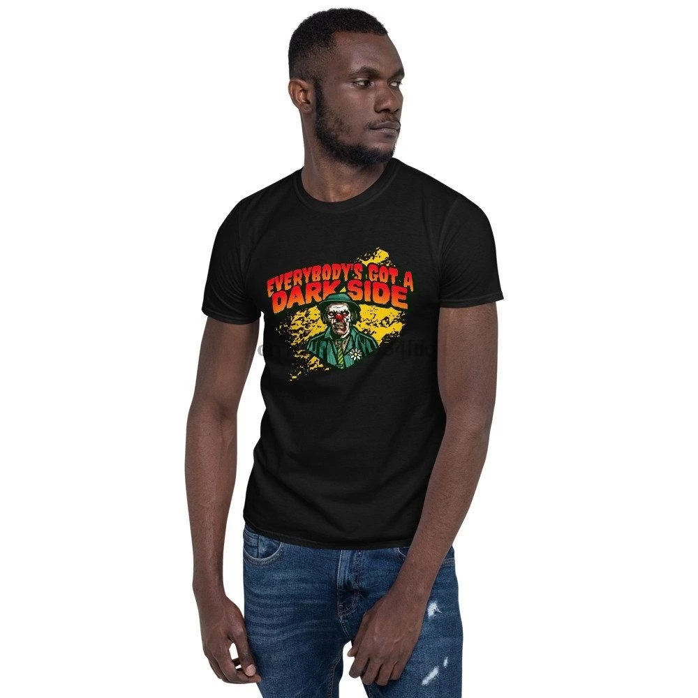 Клоун Джокер: короткий рукав Футболка унисекс Размеры S M L XL 2XL 3XL|Мужские футболки|