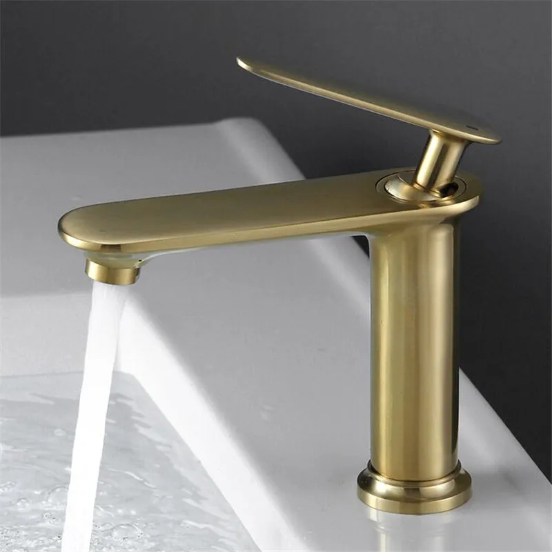 Смесители для раковины в ванной комнате античная латунь смесители горячий и