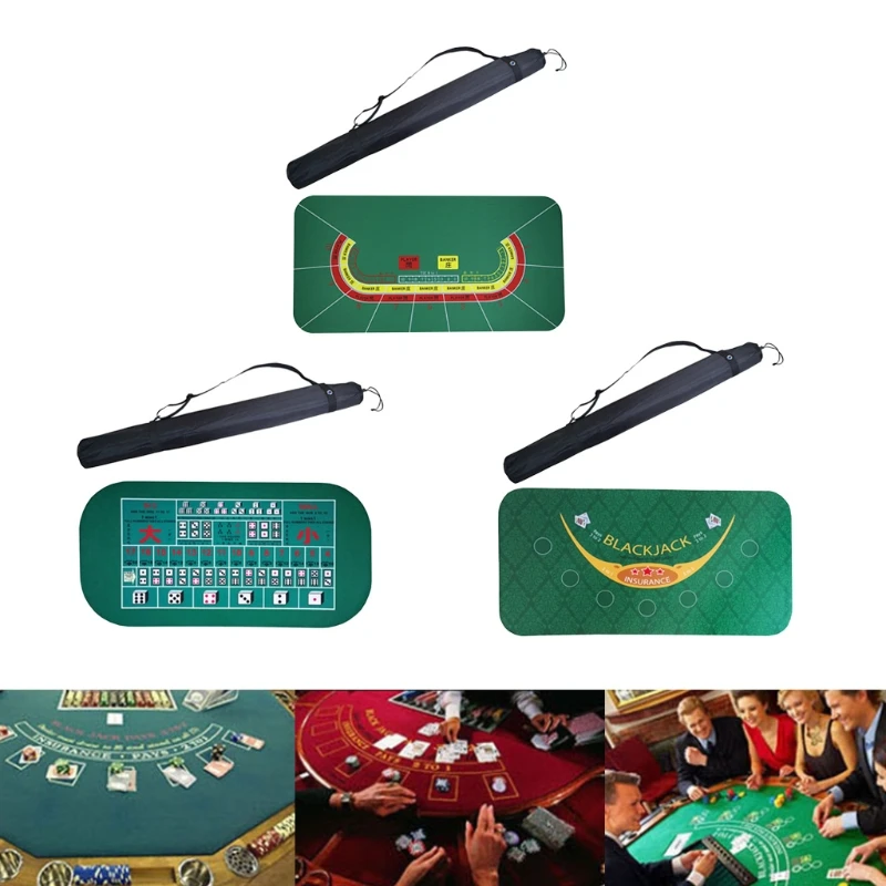 1 2 × 0 6 м казино коврик для стола резиновый покерный баккара кости блэкджек стол Pad