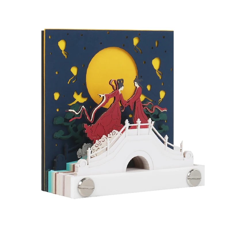 Уникальный 3D блокнот для записей бумажный 2021 высокое качество низкая цена