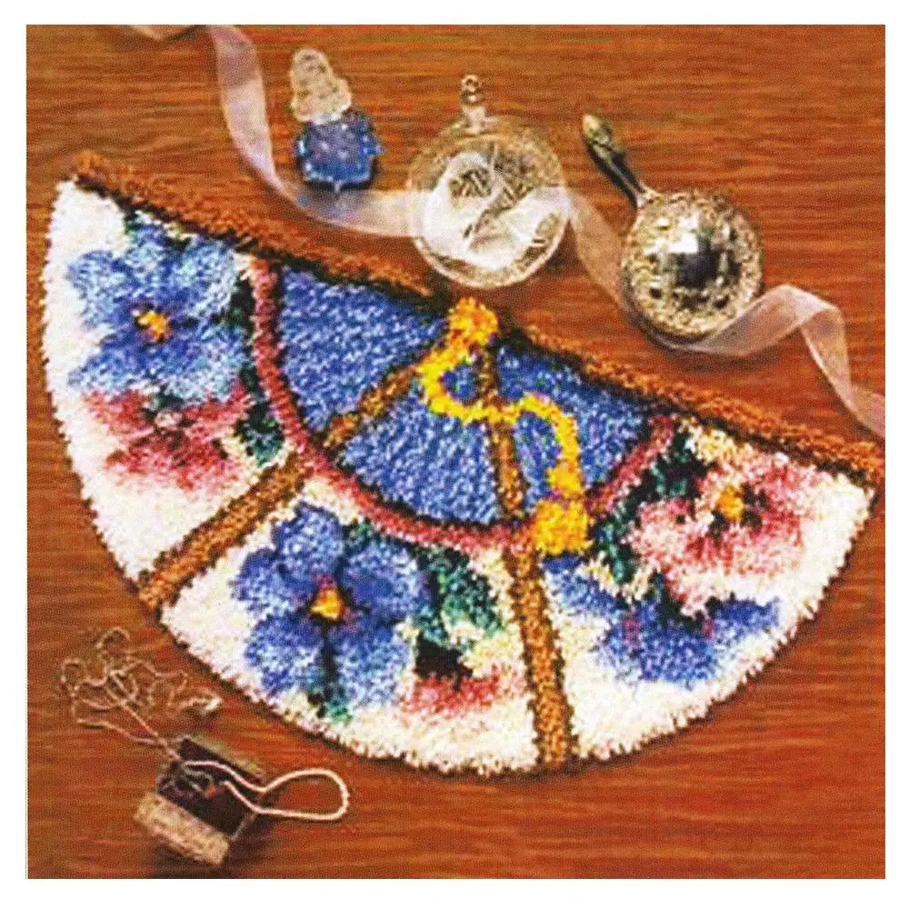 Handmade carpet Latch hook rug kits crochet hooks cross-stitch Wool for felting Knitting needles Stitch thread Carpet embroidery