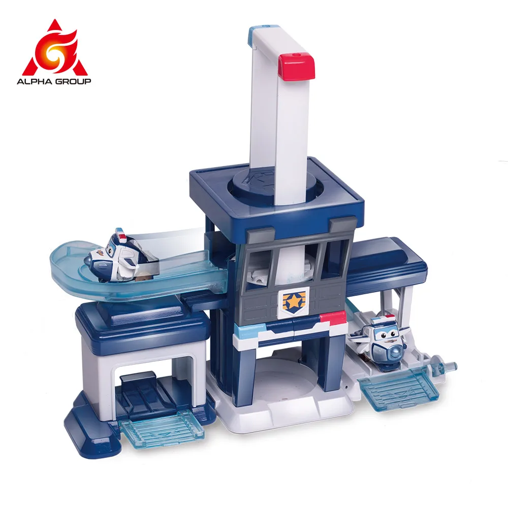 Миниатюрный детский игровой набор полицейский участок|Игровые фигурки и
