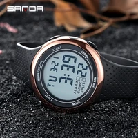 sanda fashion outdoor digital watch wrist fashion sport watches men alarm clock chrono 5bar waterproof watch reloj hombre 1251