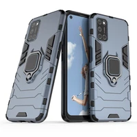 full cover armor magnetic suction stand case for oppo a92 case for oppo a92 a72 a52 anti knock back cover for oppo a92 6 5 inch