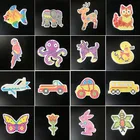 10 шт. самодельные пегборды Hama жемчужные бусины 5 мм перлера Гладильные доски Peg доски с животными цветами подарок для девочек Детские обучающие игрушки для детей