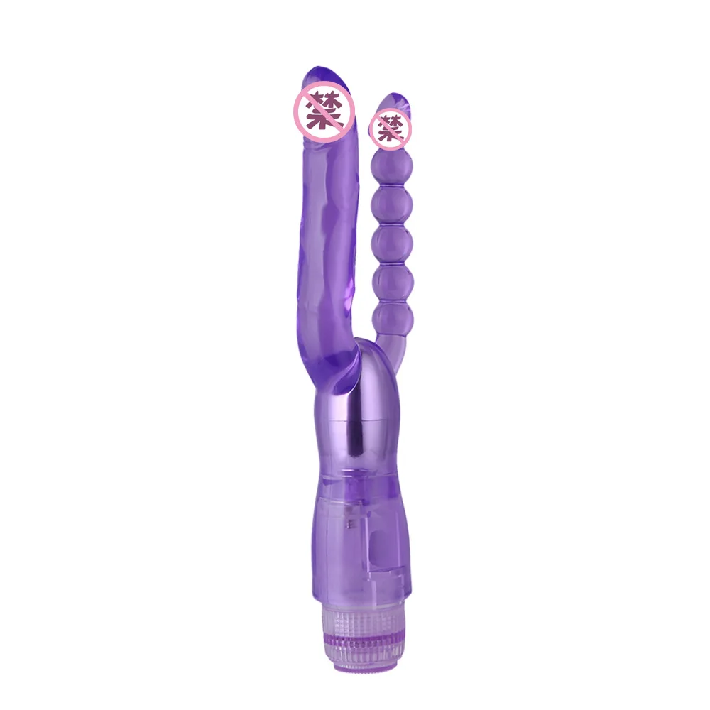 Женский G-spot анус двойной стимуляции AV палочка для мастурбации массаж Вибратор для взрослых