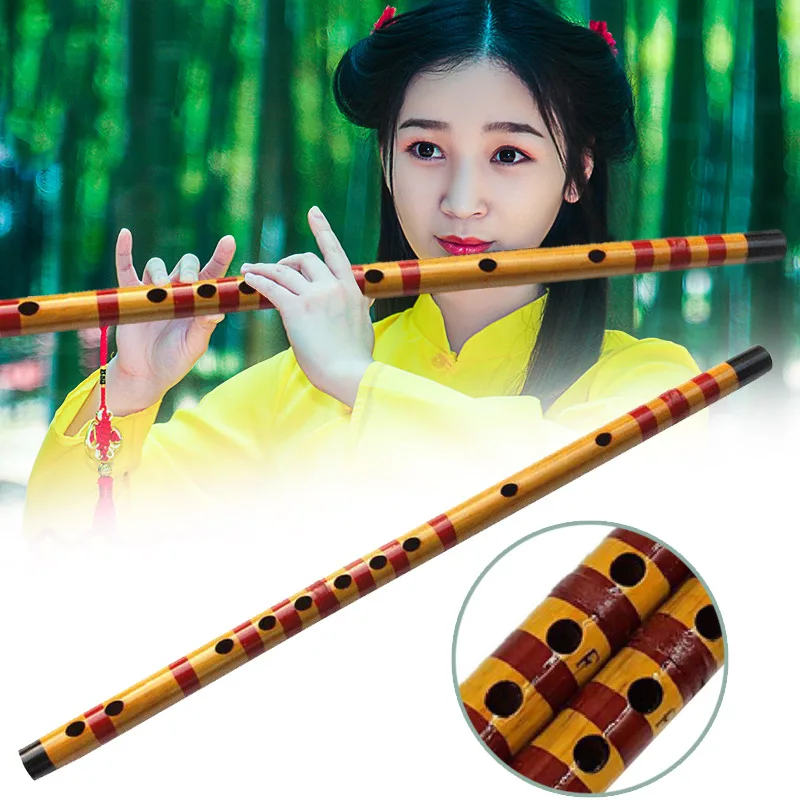 1 Pcs Professional Flute Bamboo Musical Instrument Handmade for Beginner Students SUB Sale | Спорт и развлечения