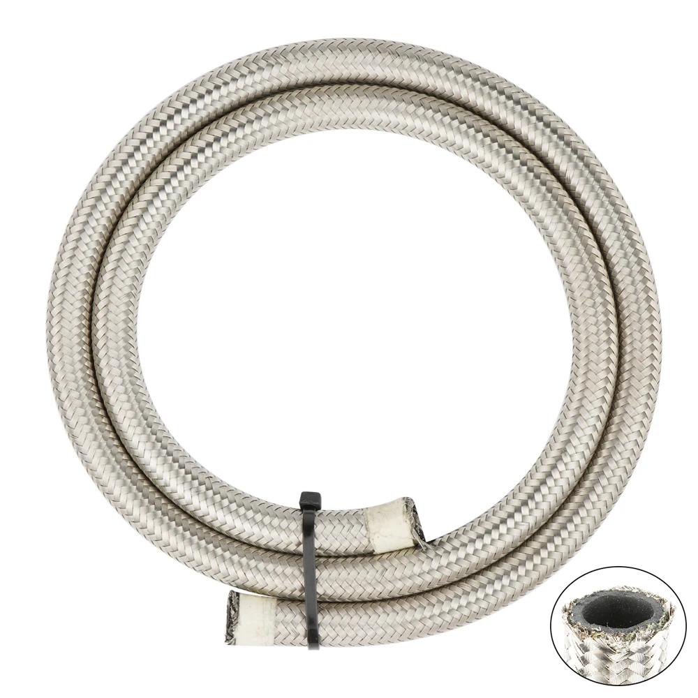 

Универсальный Плетеный Топливный шланг, 1 м, 4/6/8/10/12 дюйма