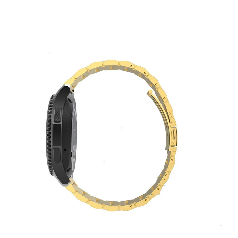 22 мм для samsung gear S3 Frontier Band Galaxy Watch 46 мм ремешок металлический браслет huawei Watch GT ремешок gear S3 Classic 2