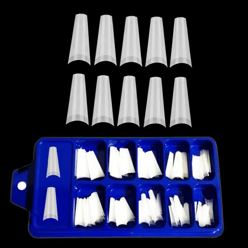 Накладные ногти для наращивания ногтей натуральные/прозрачные накладные сделай