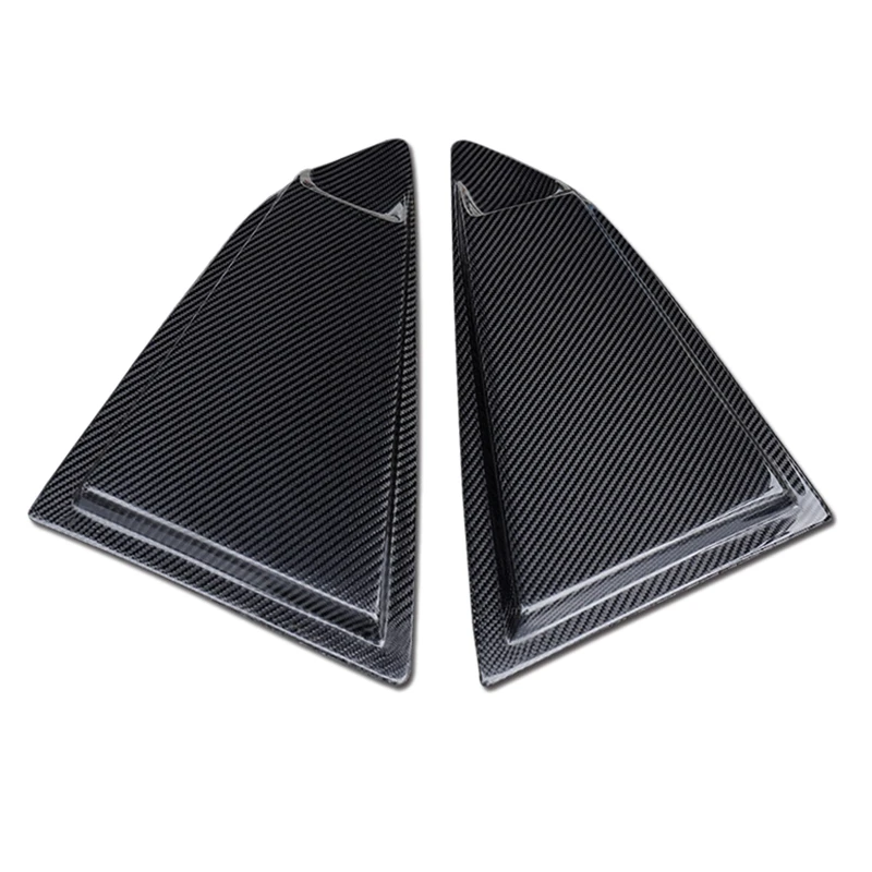 Rear Window Side Louvers Vent Cover Stickers for Chevy Camaro ZL1 2016-2019 Blinds Trim Carbon Fiber | Автомобили и мотоциклы