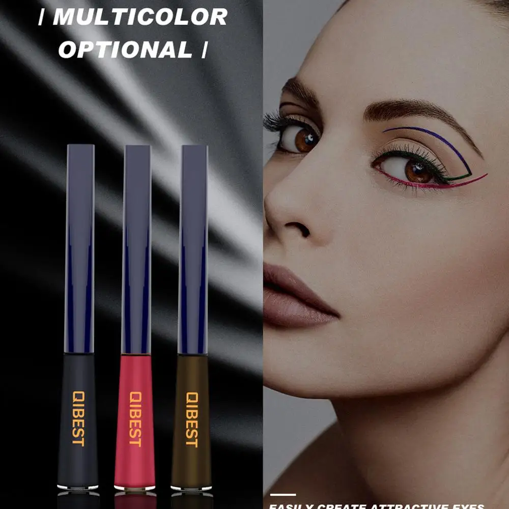 Неоновая цветная жидкая подводка для глаз Cat водостойкий макияж косметика