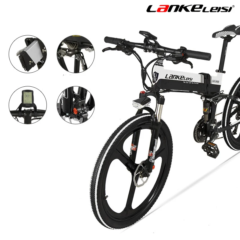 26 &quotскладной велосипед со скрытой батареей 48V 400W с Eletric E Smart Mountain складной