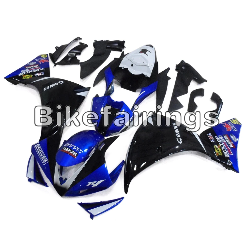 Полные Обтекатели для Yamaha YZF1000 R1 2009 2010 2011 YZF 09 10 11 ABS пластиковые вставки мотоцикла